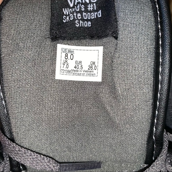 Vans Chukka Low Men’s sz 8 NEW - Picture 4 of 7